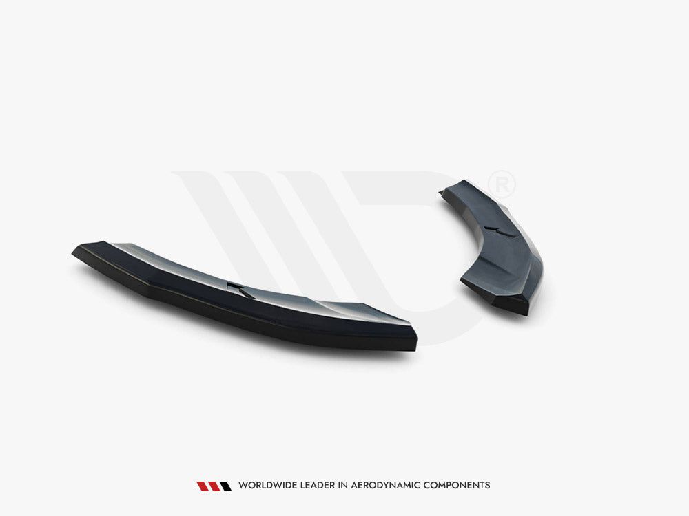 Rear Side Splitters KIA Sportage Mk4 GT-Line - Carbon Look