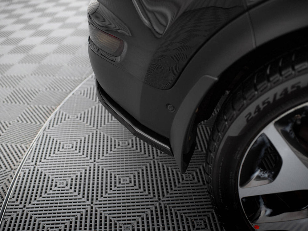 Rear Side Splitters KIA Sportage Mk4 GT-Line - Carbon Look