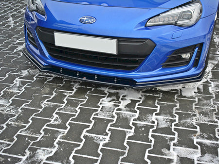 Maxton Design Front Splitter V.1 Subaru BRZ Mk1 Facelift - SU-BRZ-1F-FD1G - Image 2