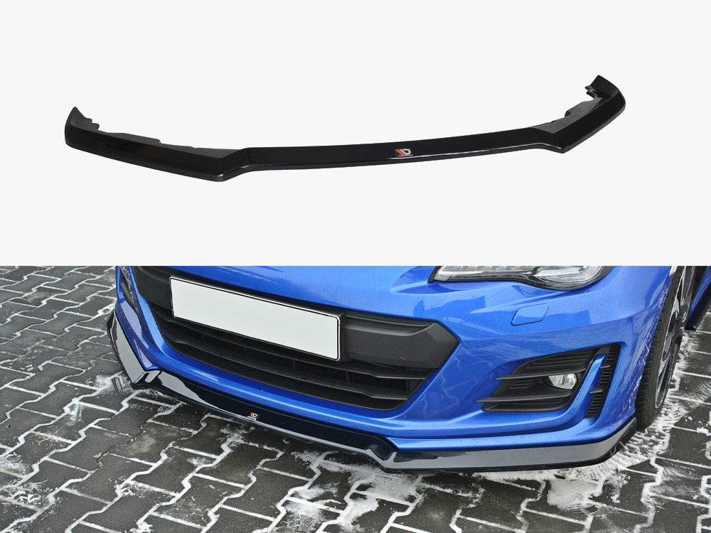 Front Splitter V.3 Subaru BRZ Mk1 Facelift - Carbon Look