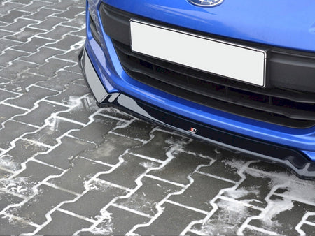 Maxton Design Front Splitter V.3 Subaru BRZ Mk1 Facelift - Textured - SU-BRZ-1F-FD3T - Image 3