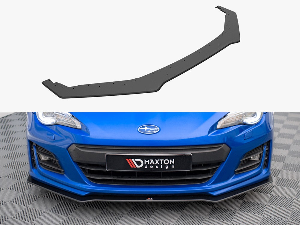 Maxton Design Street PRO Front Splitter Subaru BRZ Mk1 Facelift - SUBRZ1FCNC-FD1B - Image 1