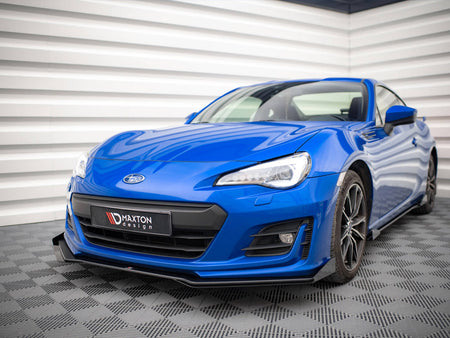 Maxton Design Street PRO Front Splitter V.1 + Flaps Subaru BRZ Mk1 Facelift - SUBRZ1FCNC-FD1B+FSF1G - Image 2