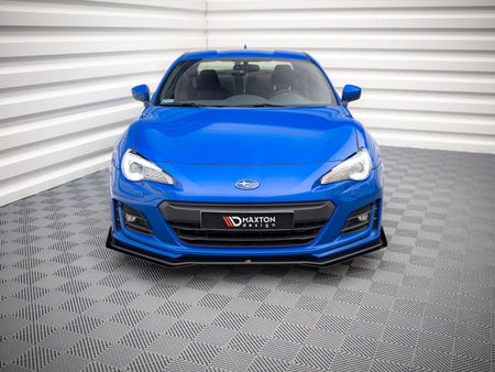 Maxton Design Street PRO Front Splitter V.1 + Flaps Subaru BRZ Mk1 Facelift - SUBRZ1FCNC-FD1B+FSF1G - Image 3