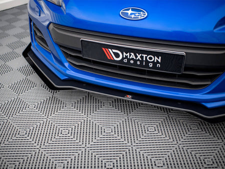 Maxton Design Street PRO Front Splitter V.1 + Flaps Subaru BRZ Mk1 Facelift - SUBRZ1FCNC-FD1B+FSF1G - Image 4