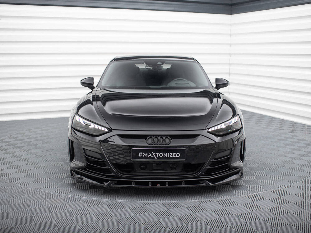 Maxton Design Front Splitter V.1 Audi e-Tron GT / RS GT Mk1 - AU-ETRON-1-RS-FD1G - Image 3