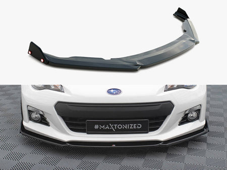 Maxton Design Front Splitter V.1 + Flaps Subaru BRZ Mk1 - SU-BRZ-1-FD1G+FSF1B - Image 1