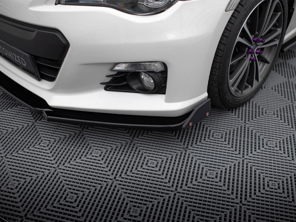 Maxton Design Front Splitter V.1 + Flaps Subaru BRZ Mk1 - SU-BRZ-1-FD1G+FSF1B - Image 5