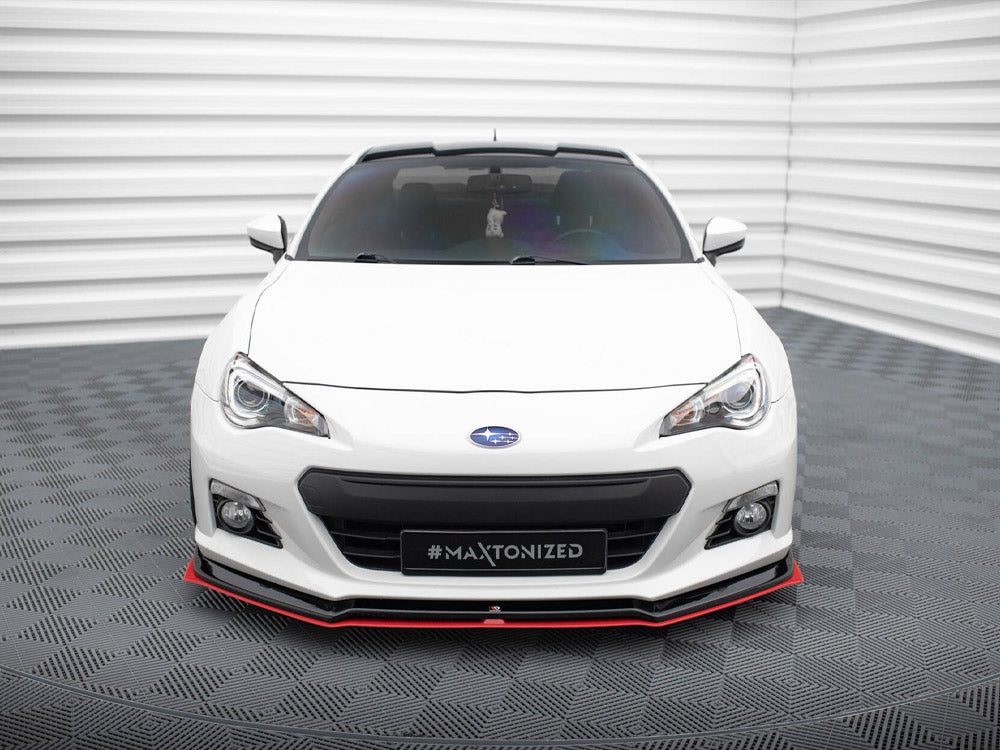 Maxton Design Front Splitter V.3 Subaru BRZ Mk1 - SU-BRZ-1-FD2G+FD2RRED - Image 3