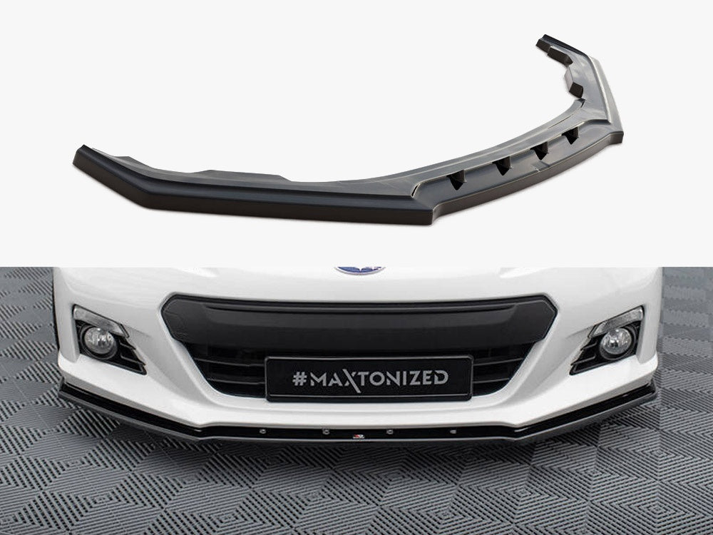 Maxton Design Front Splitter V.4 Subaru BRZ - SU-BRZ-1-FD3G - Image 1