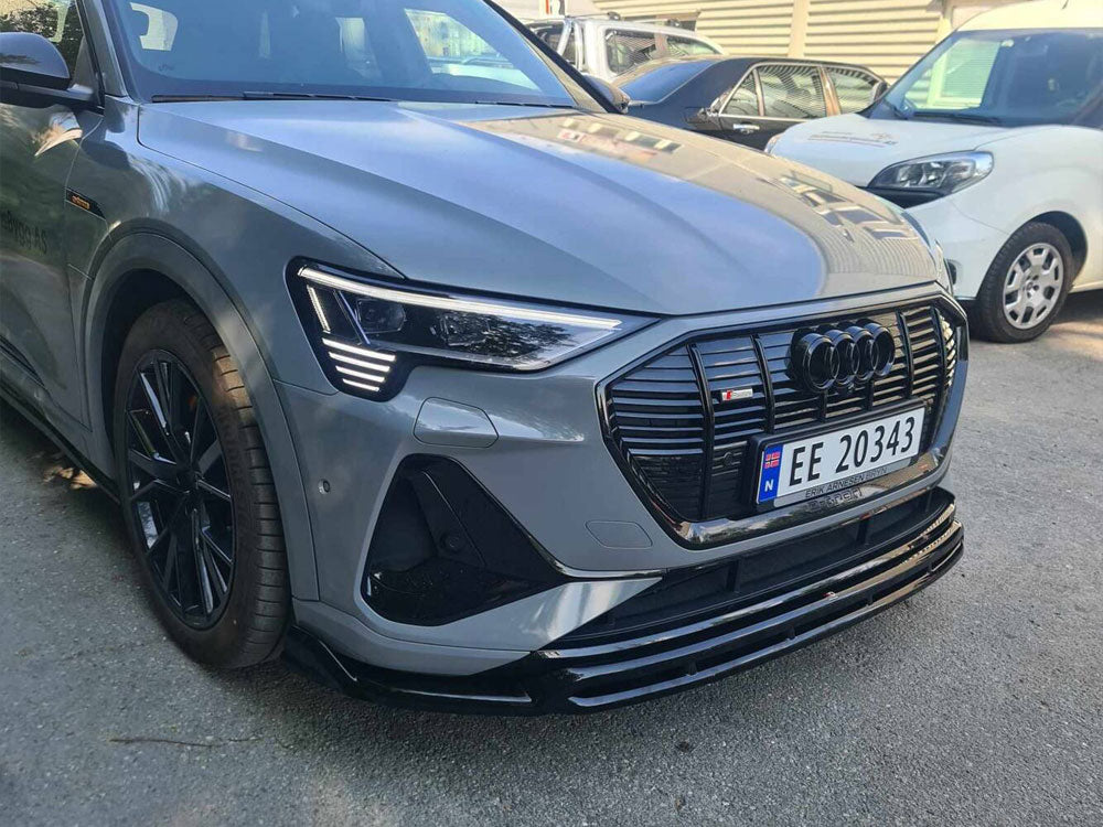 Maxton Design Front Splitter Audi e-Tron S-Line - AU-ETRON-1-SLINE-FD1G+FD1RG - Image 6