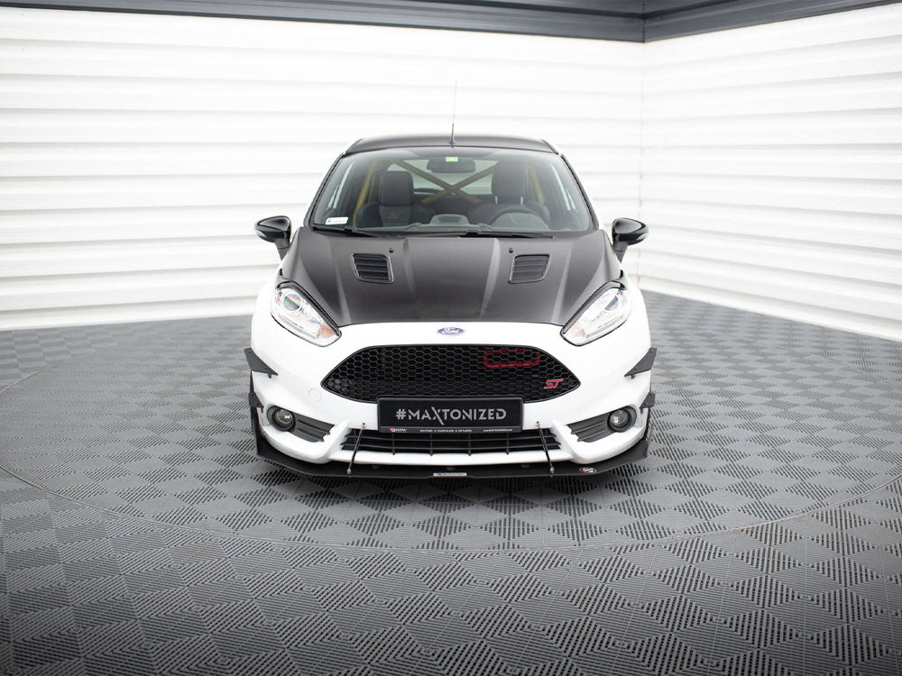 Maxton Design Front Racing Splitter V.2 Fiesta ST Mk7 Facelift - FO-FI-7F-ST-CNC-FD2A - Image 3