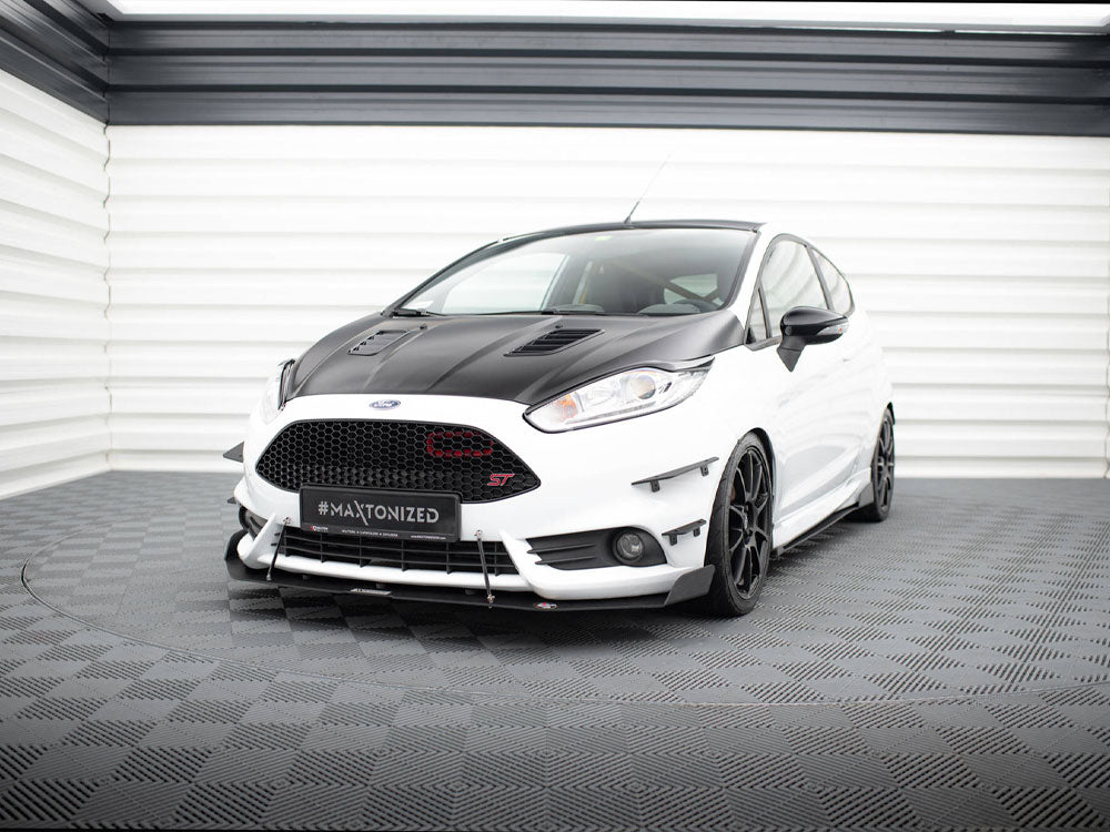 Maxton Design Front Racing Splitter V.2 Fiesta ST Mk7 Facelift - FO-FI-7F-ST-CNC-FD2A - Image 2