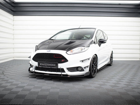 Maxton Design Front Racing Splitter V.2 Fiesta ST Mk7 Facelift - FO-FI-7F-ST-CNC-FD2A - Image 2