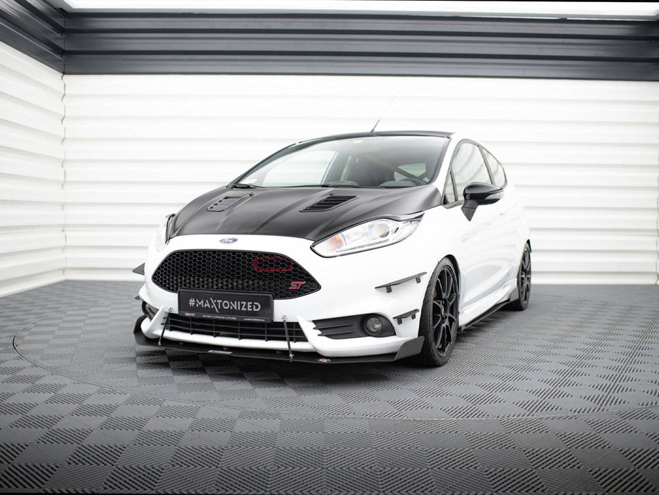 Maxton Design Front Racing Splitter V.2 Fiesta ST Mk7 Facelift - FO-FI-7F-ST-CNC-FD2A - Image 2