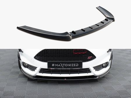 Maxton Design Front Splitter (Cupra) Fiesta Mk7 ST Facelift - FO-FI-7F-ST-CUPRA-FD1G - Image 1