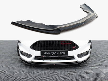 Maxton Design Front Splitter V.3 Fiesta Mk7 ST Facelift - FO-FI-7F-ST-FD3G - Image 1