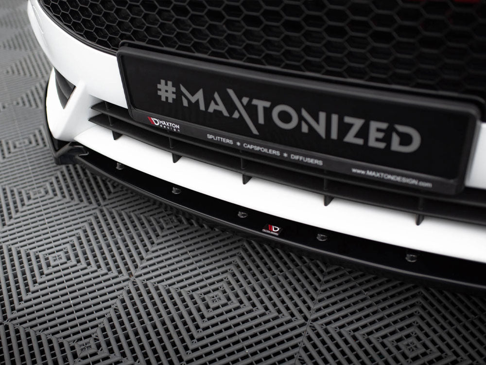 Maxton Design Front Splitter V.4 Ford Fiesta ST Mk7 Facelift - FO-FI-7F-ST-FD4G - Image 4
