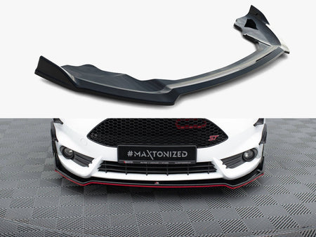 Maxton Design Front Splitter V.5 Ford Fiesta ST Mk7 Facelift - FO-FI-7F-ST-FD5G - Image 1