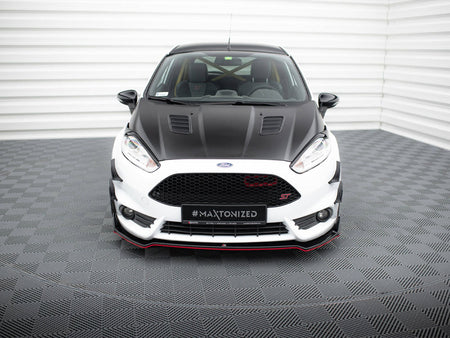 Maxton Design Front Splitter V.5 Ford Fiesta ST Mk7 Facelift - FO-FI-7F-ST-FD5G - Image 4