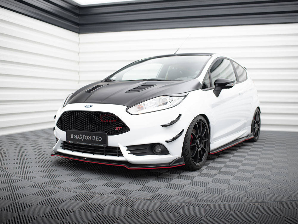 Maxton Design Front Splitter V.5 Ford Fiesta ST Mk7 Facelift - FO-FI-7F-ST-FD5G - Image 3