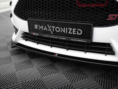 Maxton Design Front Splitter V.5 Ford Fiesta ST Mk7 Facelift - FO-FI-7F-ST-FD5G - Image 5