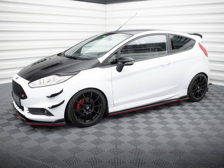 Maxton Design Side Skirts Diffusers V.3 Ford Fiesta ST / ST-Line Mk7 / Mk7 FL - FO-FI-7/7F-ST-SD3G - Image 2