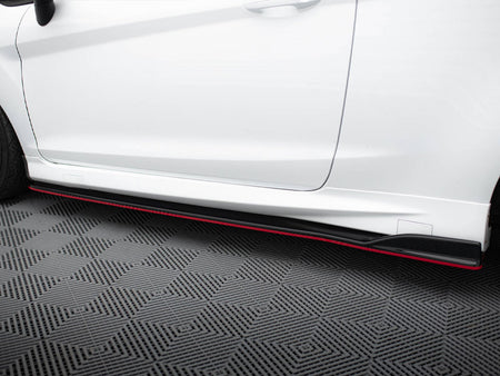Maxton Design Side Skirts Diffusers V.3 Ford Fiesta ST / ST-Line Mk7 / Mk7 FL - FO-FI-7/7F-ST-SD3G - Image 4