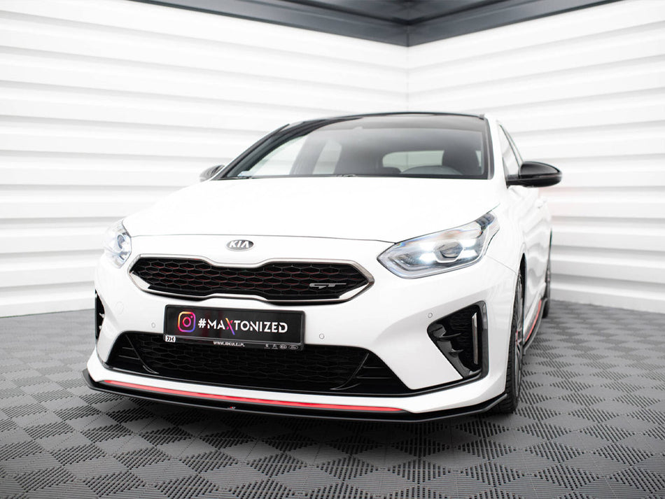 Maxton Design Street PRO Front Splitter Kia Ceed GT Mk3 / Proceed Mk1 - KICE3GTCNC-FD1B - Image 2
