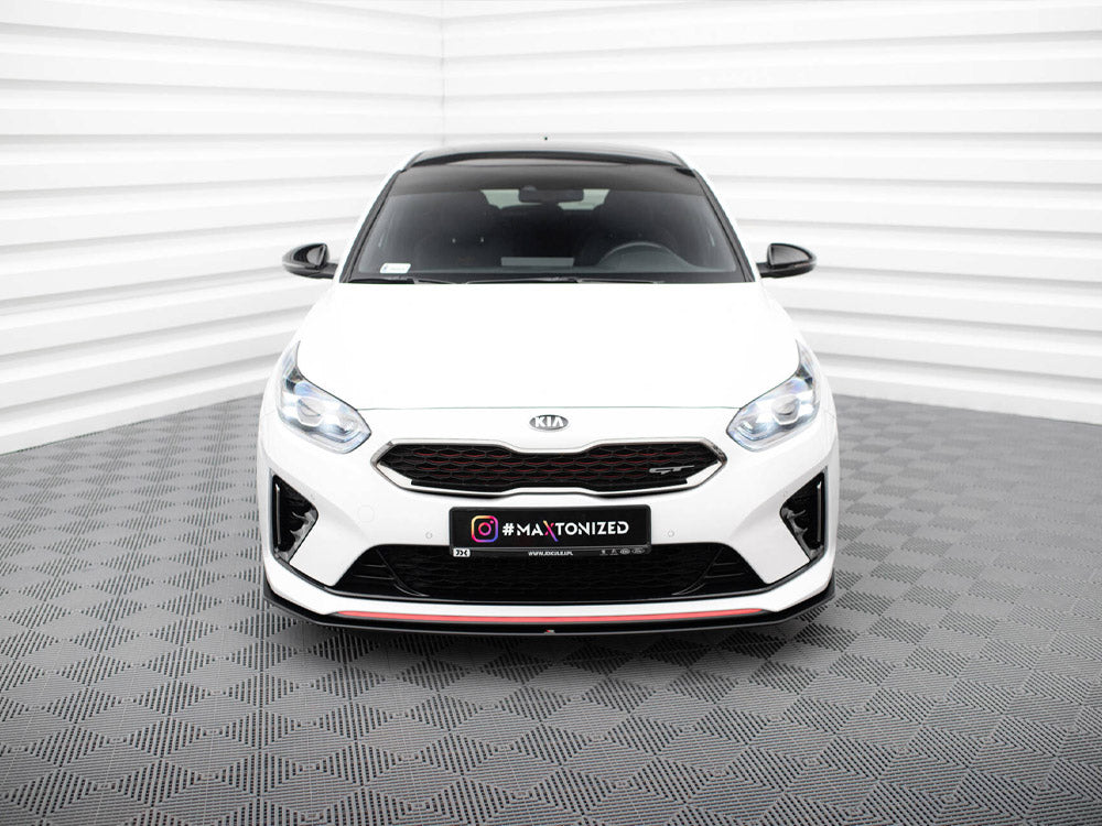 Maxton Design Street PRO Front Splitter Kia Ceed GT Mk3 / Proceed Mk1 - KICE3GTCNC-FD1B - Image 3