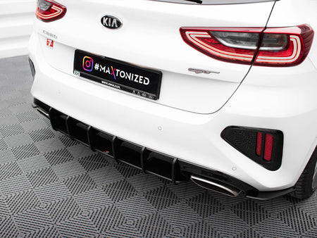 Maxton Design Street PRO Rear Diffuser Kia Ceed GT Mk3 - KICE3GTCNC-RS1B - Image 4