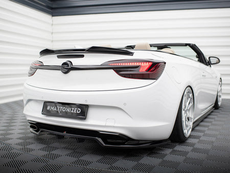 Maxton Design Central Rear Splitter (Vertical Bars) Opel Cascada - OP-CA-1-RD1G+RD2G - Image 2