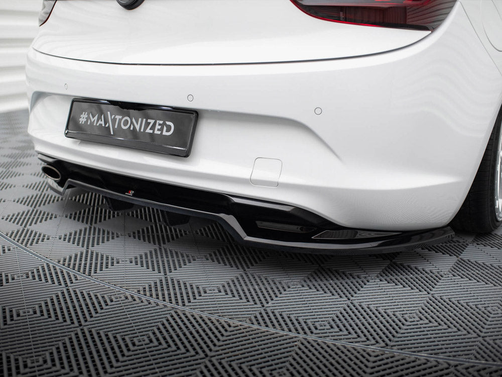 Maxton Design Central Rear Splitter (Vertical Bars) Opel Cascada - OP-CA-1-RD1G+RD2G - Image 3