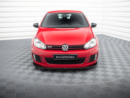 Maxton Design Street PRO Front Splitter V.3 VW Golf GTI Mk6 - VWGO6GTICNC-FD3B - Image 3