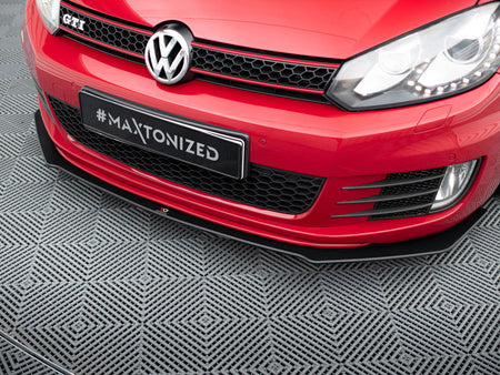 Maxton Design Street PRO Front Splitter V.3 VW Golf GTI Mk6 - VWGO6GTICNC-FD3B - Image 4