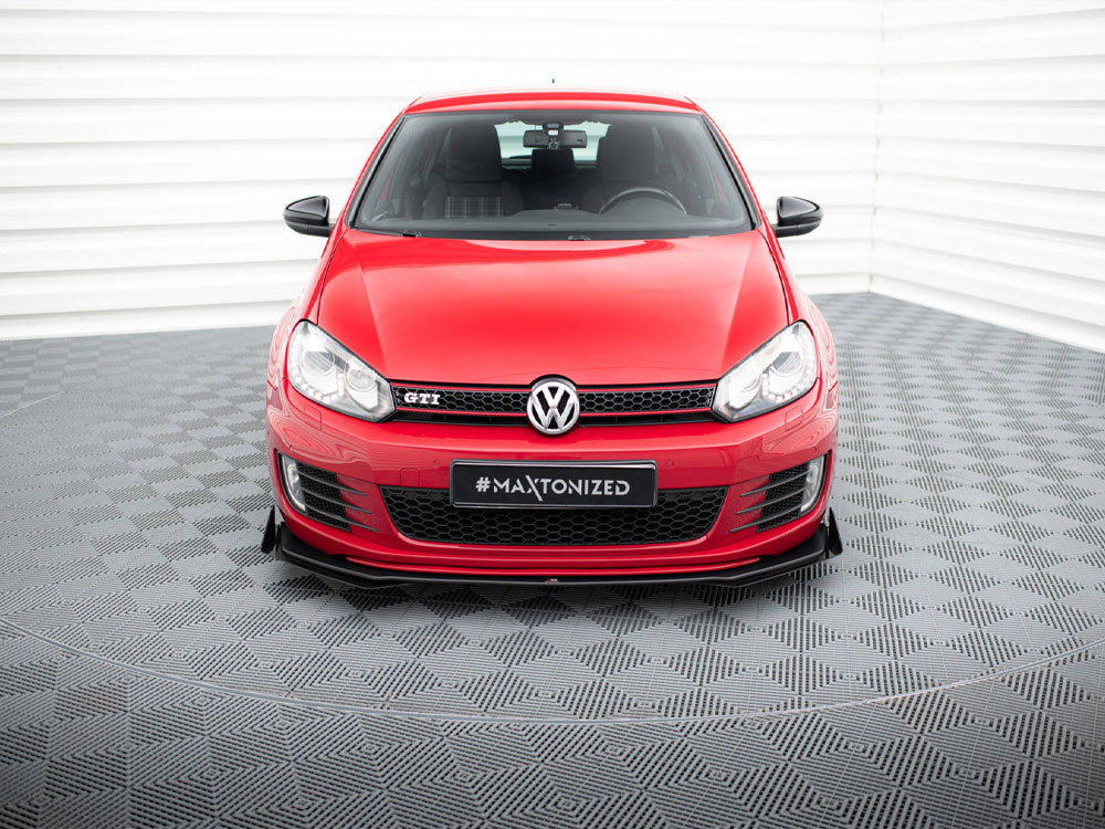 Maxton Design Street PRO Front Splitter V.3 + Flaps VW Golf GTI Mk6 - VWGO6GTICNC-FD3B+FSF1G - Image 3