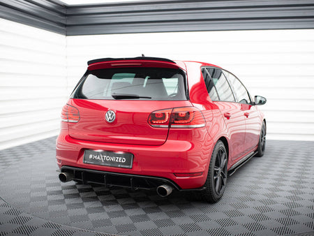 Maxton Design Rear Diffuser &amp; Rear Side Splitters VW Golf Mk6 GTI / 35TH - VW-GO-6-GTI-CNC-RS1A - Image 3