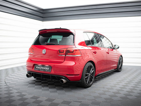 Maxton Design Rear Diffuser &amp; Rear Side Splitters VW Golf Mk6 GTI / 35TH - VW-GO-6-GTI-CNC-RS1A - Image 2