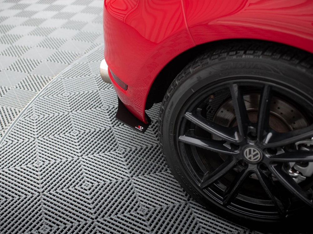 Rear Diffuser &amp; Rear Side Splitters VW Golf Mk6 GTI / 35TH