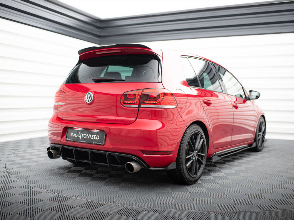 Maxton Design Street PRO Rear Diffuser V.2 VW Golf GTI Mk6 - VWGO6GTICNC-RS2B - Image 2