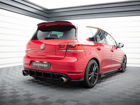 Maxton Design Street PRO Rear Diffuser V.2 VW Golf GTI Mk6 - VWGO6GTICNC-RS2B - Image 2