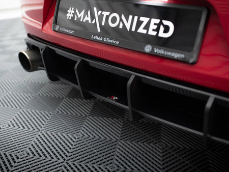 Maxton Design Street PRO Rear Diffuser V.2 VW Golf GTI Mk6 - VWGO6GTICNC-RS2B - Image 6
