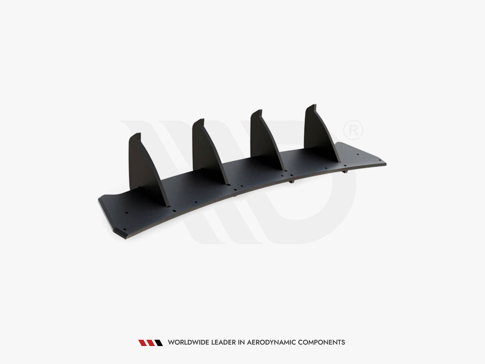 Maxton Design Street PRO Rear Diffuser V.2 VW Golf GTI Mk6 - VWGO6GTICNC-RS2B - Image 8