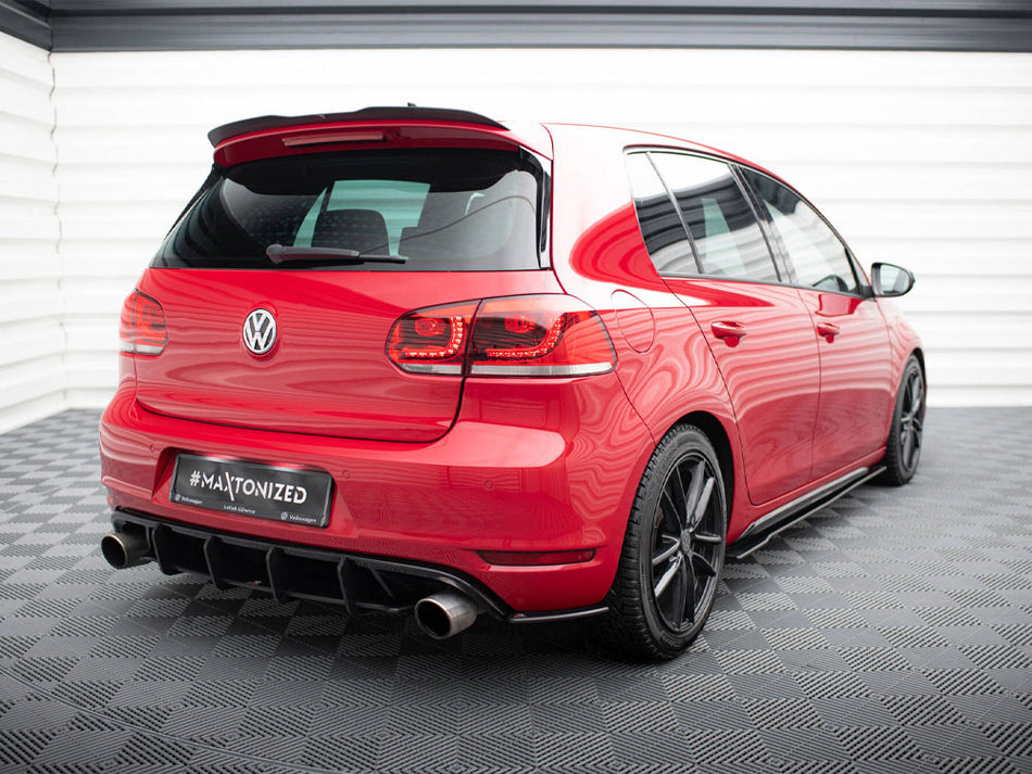 Maxton Design Street PRO Rear Side Splitters VW Golf GTI Mk6 - VWGO6GTICNC-RSD1B - Image 2