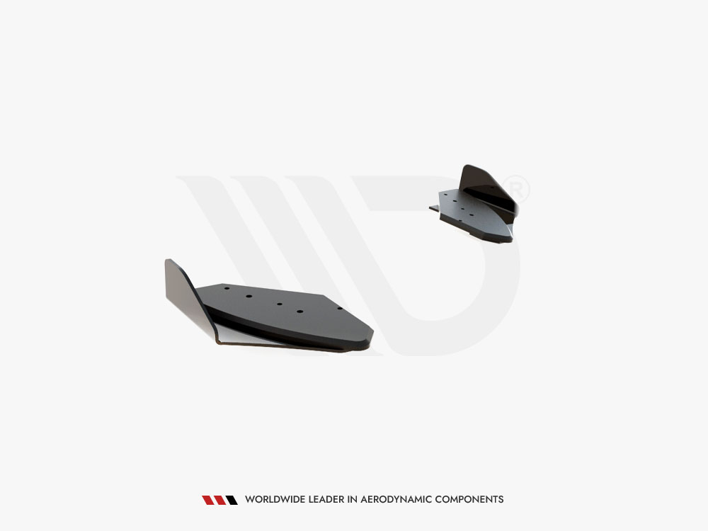 Maxton Design Street PRO Rear Side Splitters + Flaps VW Golf GTI Mk6 - VWGO6GTICNC-RSD1B+RSF1G - Image 6