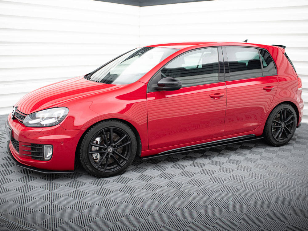 Maxton Design Street PRO Side Skirts Diffusers VW Golf GTI Mk6 - VWGO6GTICNC-SD1B - Image 2