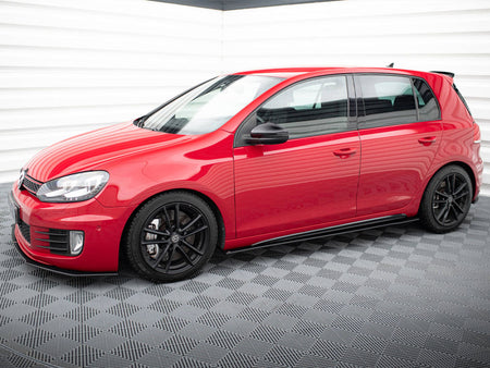 Maxton Design Street PRO Side Skirts Diffusers VW Golf GTI Mk6 - VWGO6GTICNC-SD1B - Image 2