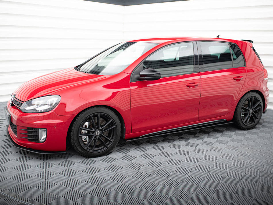 Maxton Design Street PRO Side Skirts Diffusers VW Golf GTI Mk6 - VWGO6GTICNC-SD1B - Image 2