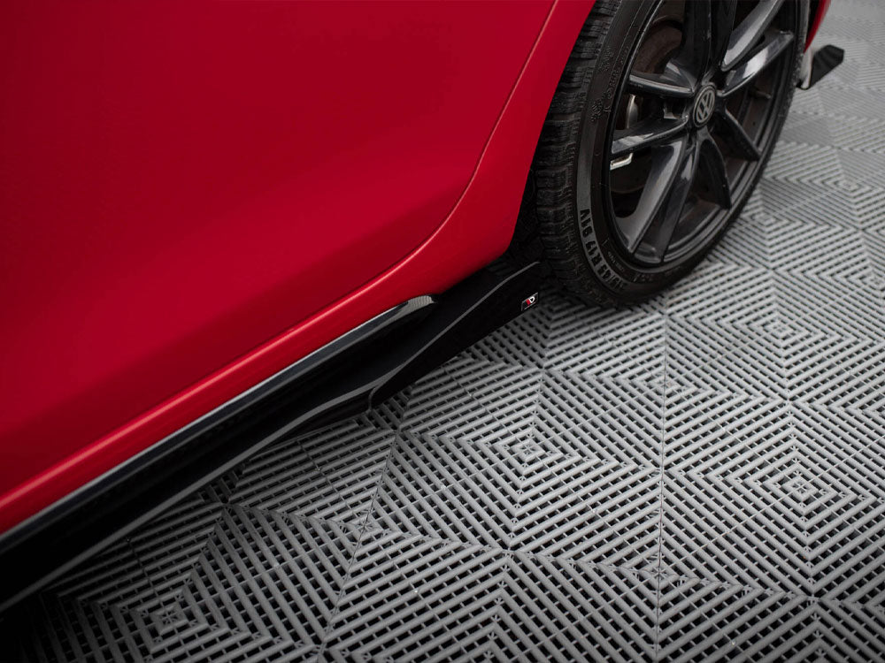 Maxton Design Street PRO Side Skirts Diffusers + Flaps VW Golf GTI Mk6 - VWGO6GTICNC-SD1B+SRF1G - Image 5