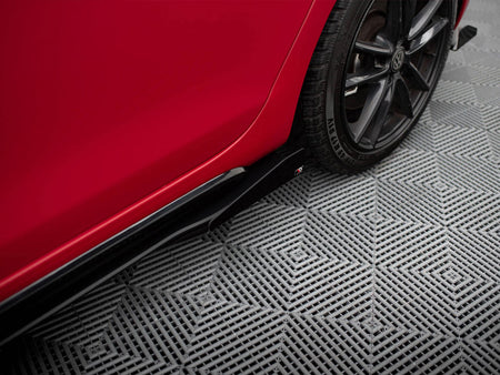 Maxton Design Street PRO Side Skirts Diffusers + Flaps VW Golf GTI Mk6 - VWGO6GTICNC-SD1B+SRF1G - Image 5